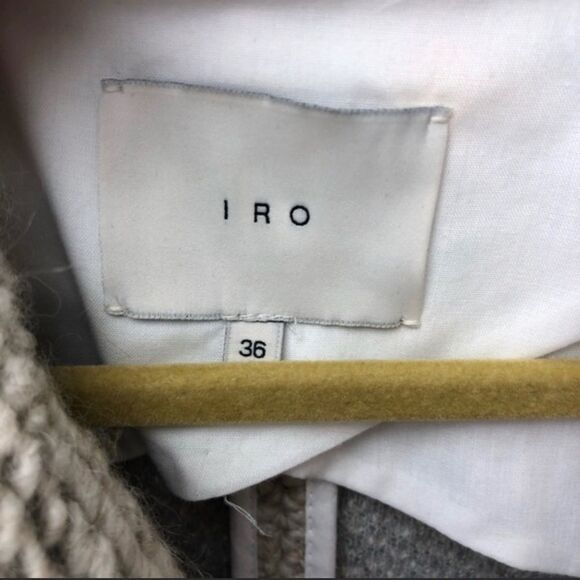 IRO Boucle Ajuma Knit Jacket sz 36 - Picture 13 of 15